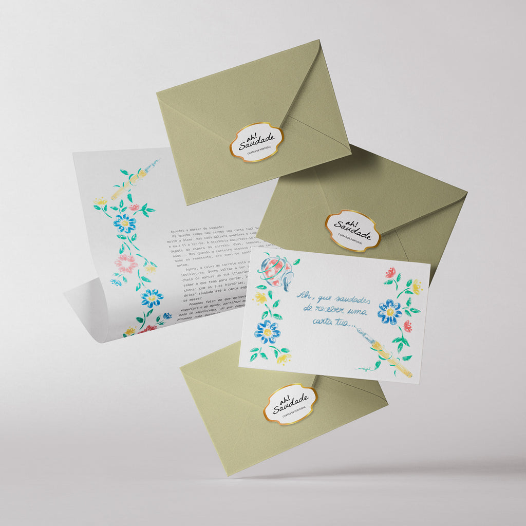 Subscrição - Quero receber cartas